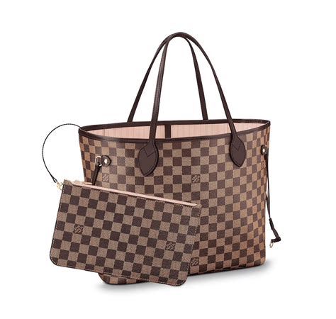 louis vuitton damier canvas neverfull|Louis Vuitton Neverfull rose ballerine.